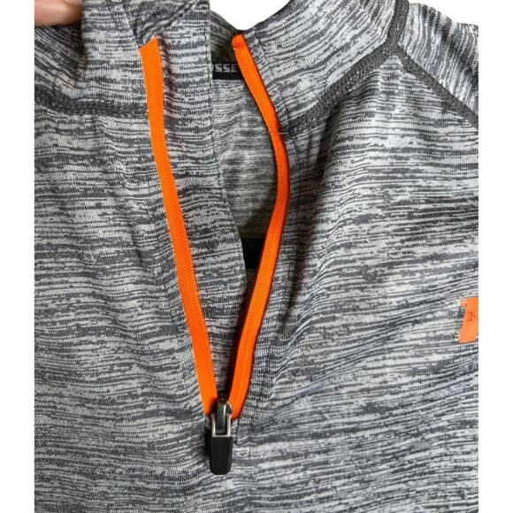 Russell Dri-Power 360 Sweater sweatshirt Boys Large 10 - 12 Gray Long Sleeve - Picture 6 of 7